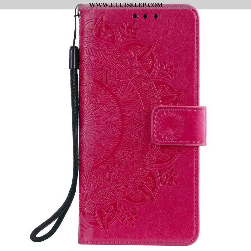 Etui Folio do iPhone 13 Pro Max Mandala Słońca